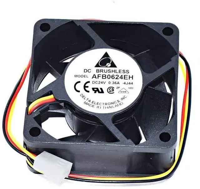 Main image of for AFB0624EH DC 24V 0.36A 3 Wires 60x60x25mm 6025 Cooling Fan