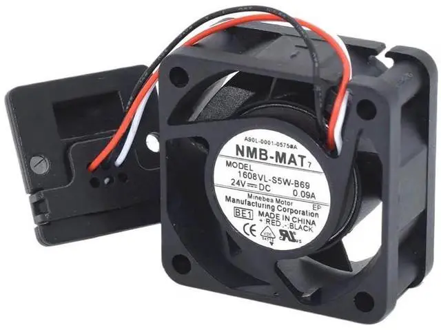 Main image of for 1608VL-S5W-B69 A90L-0001-0575#A DC24V 0.09A 3Lines 40 * 40 * 20MM 40MM Square Cooling Fan