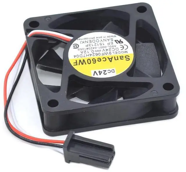 Main image of for 9WF0624H7D04 A90L-0001-0423#105S 60 * 60 * 15MM 6015 DC24V 0.12A 3Lines Cooling Fan