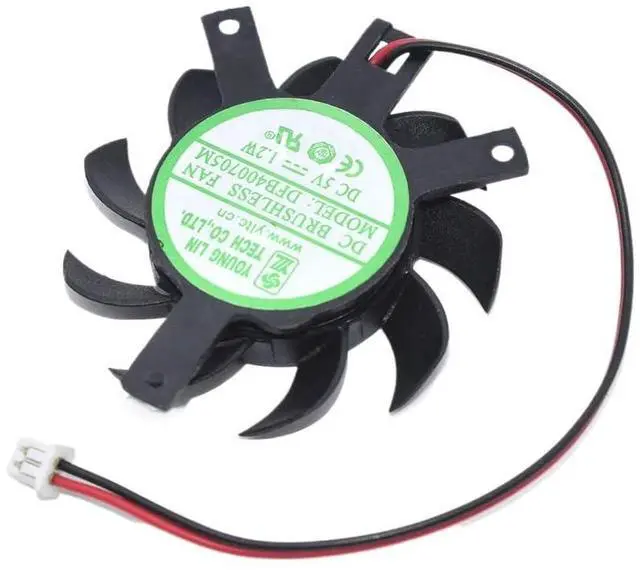 Main image of for DFB400705M DC 5V 1.2W 2Pin Cooling Fan