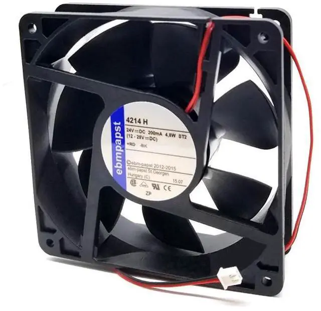 Main image of for 4214 H DC 24V 200mA 4.8W 12cm 120 * 120 * 38MM Dual Ball Bearing Cooling Fan