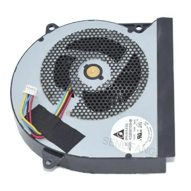 Alt view image 4 of 7 - for G75VW G75VX G75V G75 DC05V 0.40A 4Pin KSB06105HB KSB06105HB-BK2H KSB06105HB-BK2J KSB06105HB-AJ10 Computer Cooling Fan