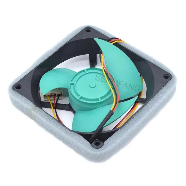 Alt view image 2 of 4 - for 4715JL-04W-S29 5G06A72 Square Cooling Fan 125x125MM DC 12V 0.23A 3Lines Cooler