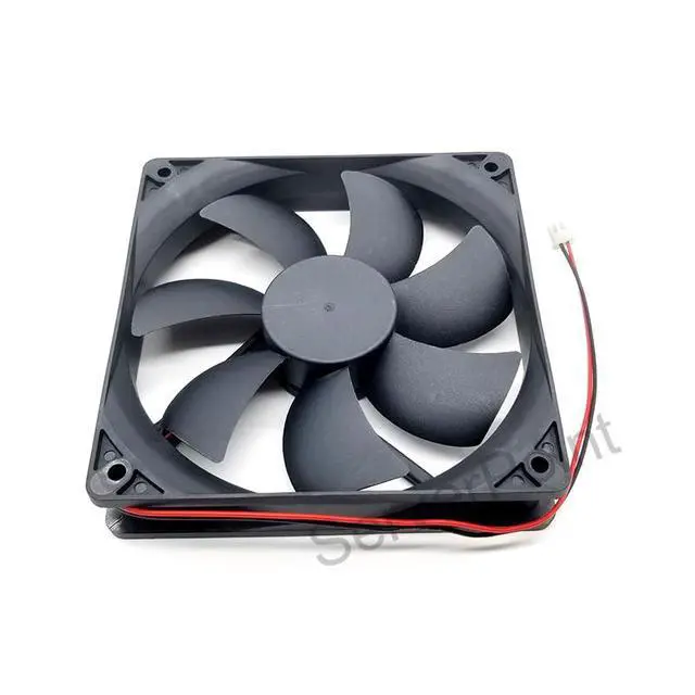 Alt view image 2 of 2 - for D12BM-12 12CM 12V 0.30A 2-Wire Cooling Fan