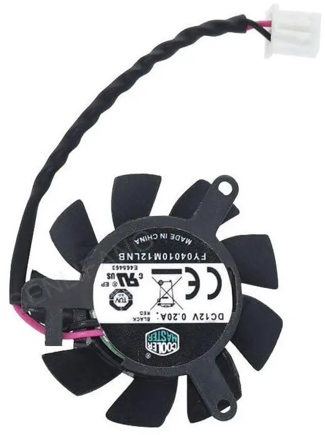 Main image of New Graphics Card Fan FY04010M12LNB DC 12V 0.20A 37x37MM 2Lines