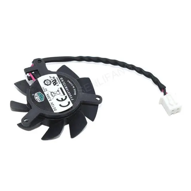 Alt view image 3 of 5 - New Graphics Card Fan FY04010M12LNB DC 12V 0.20A 37x37MM 2Lines