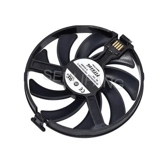 Alt view image 2 of 3 - New FDC10H12S9-C for RX 470 480 580 Cooling DC12V 0.35A Graphics Card Fan VGA Card Cooler