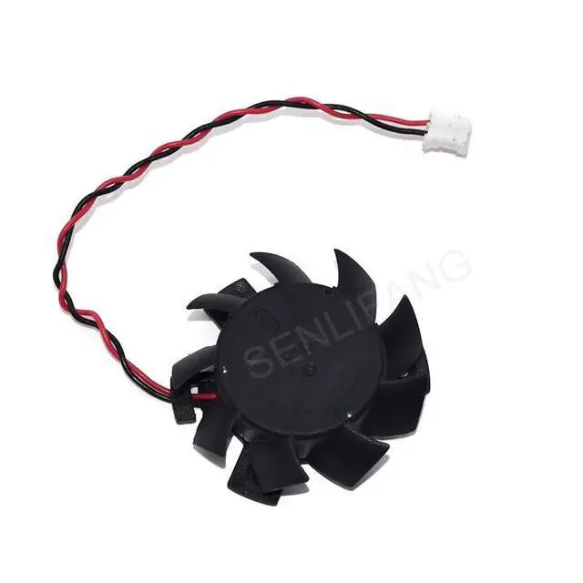 Alt view image 3 of 4 - New Graphics Card Cooling T124010DL DC12V 0.1A Two Lines Cooler
