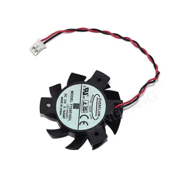 Alt view image 4 of 4 - New Graphics Card Cooling T124010DL DC12V 0.1A Two Lines Cooler