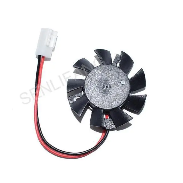Alt view image 3 of 3 - for MF40101V2-C01C-A99 Graphics Card Fan 37MM Pitch 20-26-26MM DC5V 0.66W 2-Wire Cooler