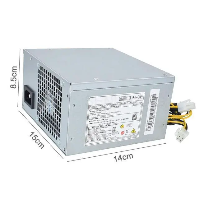 Alt view image 3 of 5 - New for 4600 6600 6900 8600 4900 10Pin 250W Power Supply HK350-12PP HK350-55BP FSP250-30AGBAA 00PC736 PCE026 PA-3251-1 PCH016