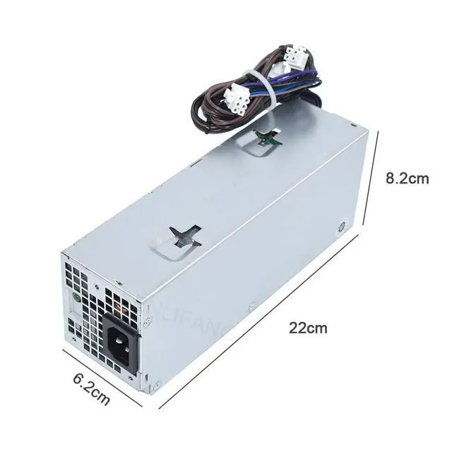 Alt view image 3 of 5 - New PSU L260EBM-01 H260EBM-01 0WYHR8 AC260EBM-01 HU260EBM-00 260W for Optiplex 3050 5050 7050 3080 5080 7080 5090 7090