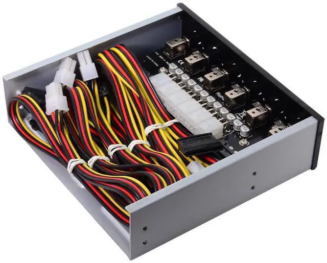 Main image of 6 Hard Disk Control System Intelligent Control Management System HDD SSD Power Switch with 5.25 CD-ROM Bay