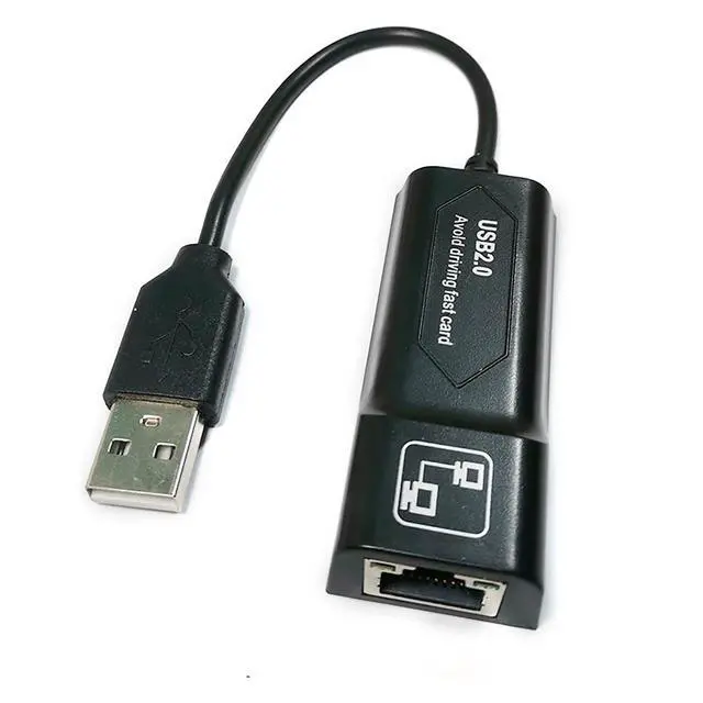 Alt view image 5 of 6 - USB 2.0 to RJ45 Ethernet Adapter, 10/100Mbps Fast Ethernet LAN Network Converter, Plug & Play, Auto MDIX, Jumbo Frame Compatible with Win 7 8 Mac Linux