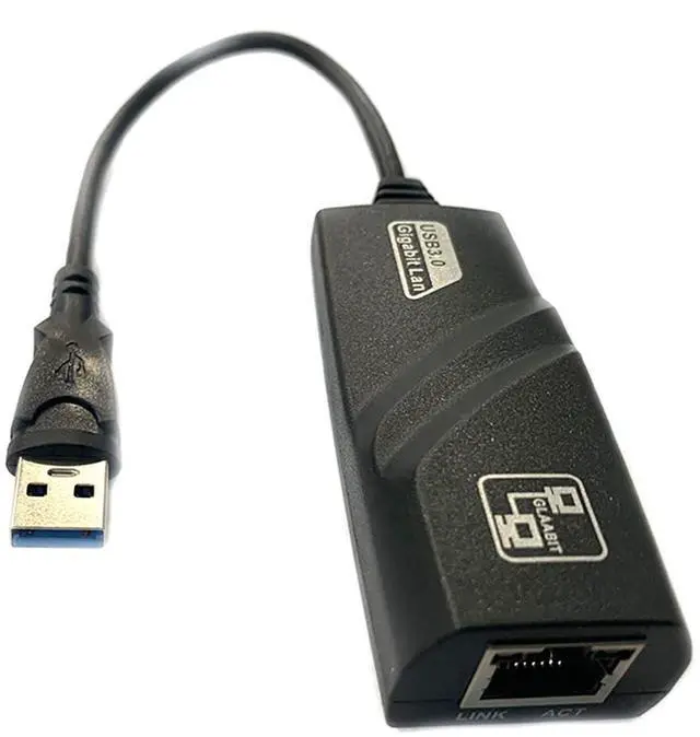 Main image of USB 3.0 to RJ45 Ethernet Adapter External Wired Network Adapter for Laptop Desktop Computer Compatible with Ethernet LAN Connection (USB3.0-8153)