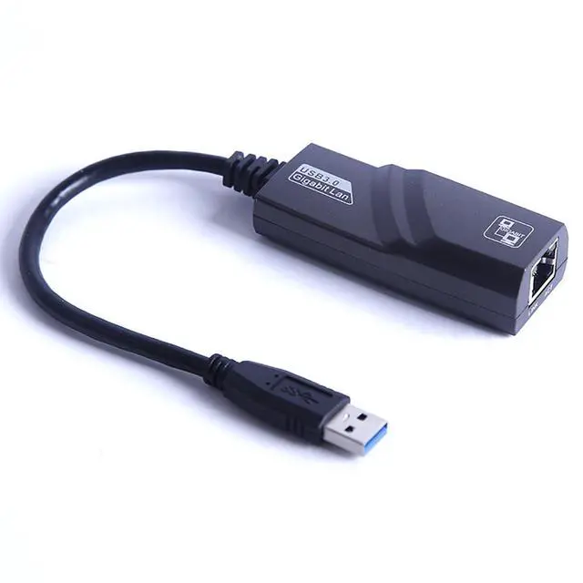 Alt view image 3 of 6 - USB 3.0 to RJ45 Gigabit Ethernet Adapter 1000Mbps Wired Network LAN Adapter Plug and Play for Laptop Desktop and Ultrabook