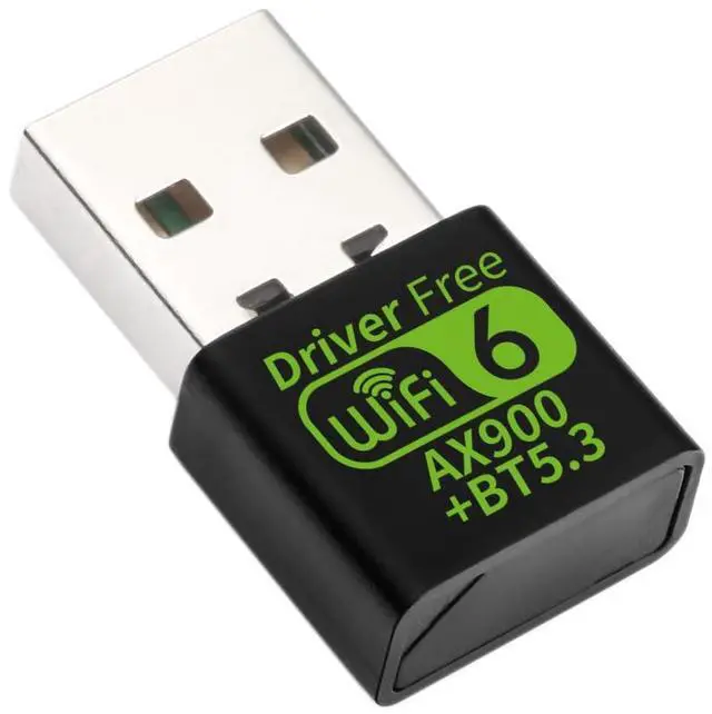 Main image of AX900 USB WiFi 6 Adapter with Bluetooth 5.3, RTL8851BU Chip, Dual-Band 2.4GHz/5GHz up to 900Mbps, 802.11ax Wireless Network Card for PC Gaming Office