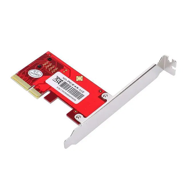 Alt view image 6 of 6 - PCIe 3.0 x4 to U.2 (SFF-8643) NVMe Adapter Card Internal PCI Express to U.2 Converter for 2.5" NVMe SSDs (SFF-8639), Supports 750 and Other U.2 Drives, 32Gbps Bandwidth