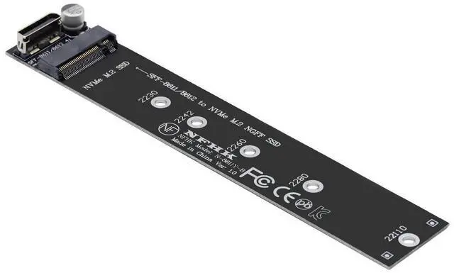 Main image of Oculink SFF-8612 SFF-8611 to M.2 Kit NGFF M-Key to NVME PCIe SSD 2280 22110mm Adapter for Mainboard