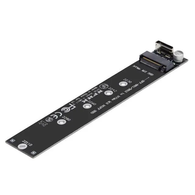 Alt view image 2 of 7 - Oculink SFF-8612 SFF-8611 to M.2 Kit NGFF M-Key to NVME PCIe SSD 2280 22110mm Adapter for Mainboard