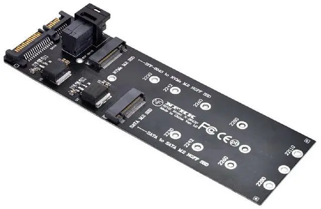 Main image of SFF-8643 to U2 Kit NGFF M-Key to HD Mini SAS NVME PCIe SSD SATA Adapter for Motherboard
