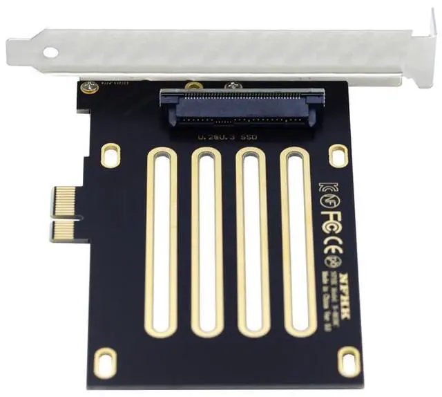 Main image of PCI-E 4.0 X1 to U.2/U.3 SFF-8639 Host Adapter for PM1735 NVMe PCIe SSD
