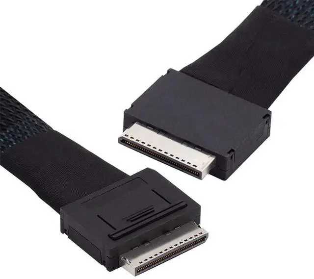 Main image of 50cm OCuLink PCIe PCI-Express SFF-8611 8X 8-Lane to OCuLink SFF-8611 8X SSD Data Active Cable