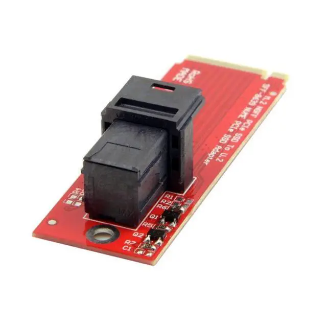 Alt view image 5 of 7 - PCIe 4.0 M.2 NGFF to SFF-8643 Adapter 2280MM for U.2 SFF-8639 NVME PCIe SSD Motherboard Internal Expansion Horizontal Type