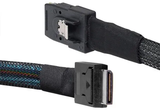 Main image of SFF-8611 4i Oculink PCIe PCI-Express to 36Pin SFF-8087 Slimline PCIE SSD Data Active Cable 50cm