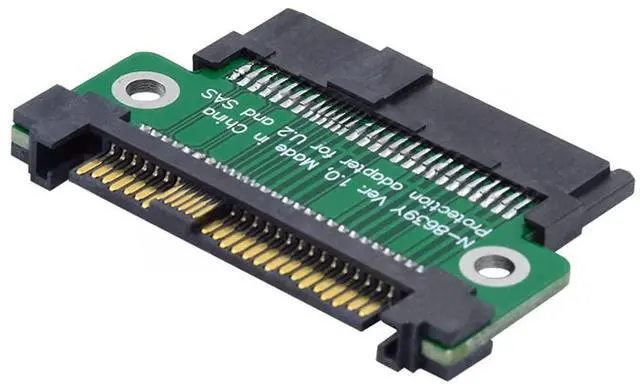 Main image of U.2 U2 SFF-8639 NVME PCIe 4.0 SSD Male to Female Adapter Extension 68pin PCI Express PCBA