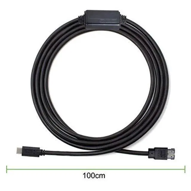 Alt view image 4 of 7 - USB-C Type-C to Power Over eSATA DC5V Adapter USB3.0 to HDD/SSD/ODD eSATAp Converter Cable