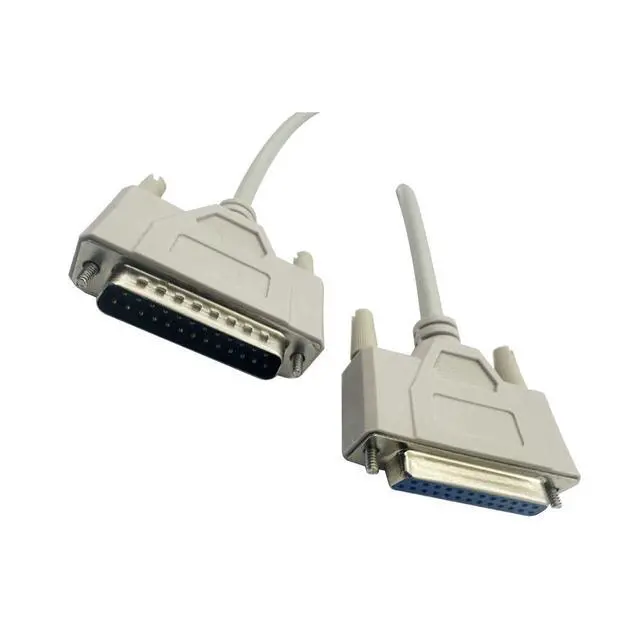Alt view image 6 of 6 - DB25 25 Pin Serial Port Cable Male/Female RS232 1.5m 2Pcs