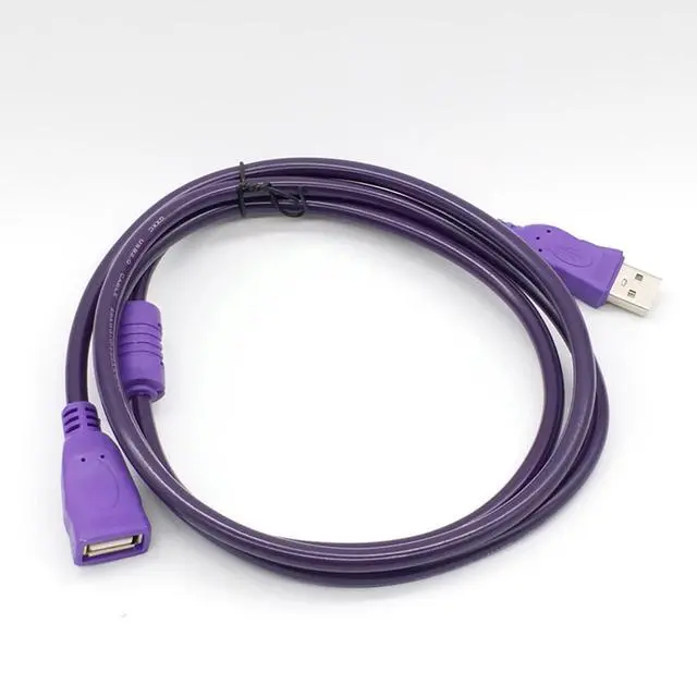 Alt view image 5 of 5 - USB2.0 Extension Cable Male to Female Enhanced Signal with Magnetic Ring USB A Type for Camera Card Reader Printer Connection (5m/16.4ft)
