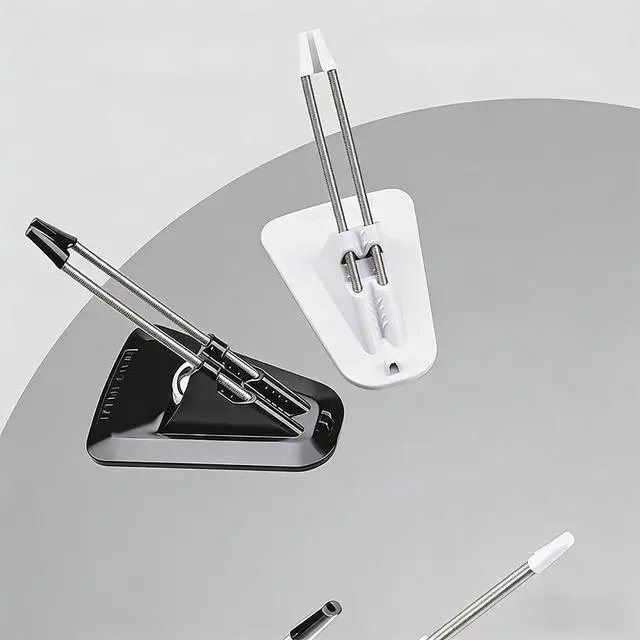 Alt view image 7 of 7 - Gaming Mouse Bungee Cable Holder Desktop Mouse Cord Organizer for Smooth Mouse Movement (White)