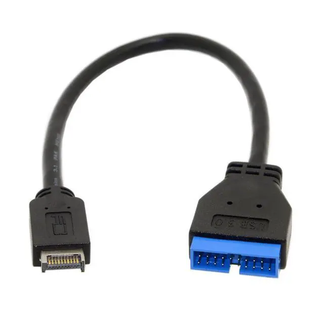 Alt view image 3 of 5 - USB 3.1 Front Panel Header to USB 3.0 20Pin Header Extension Cable 20cm for ASUS Motherboard