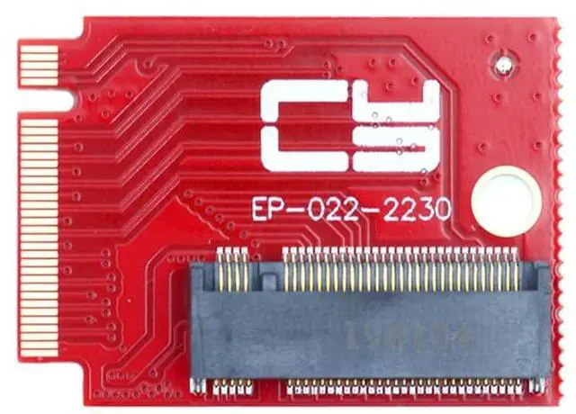Main image of M-Key 22x30mm NVME Extension SSD to NGFF 22x80mm Upgrade Adapter Compatible with ROG Ally Gaming