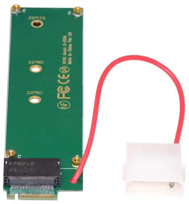 Main image of Ruler 1U GEN-Z EDSFF Short SSD E1.S to NVMe NGFF M-Key 4X Host Carrier Adapter with Power