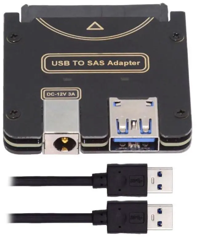 Main image of SFF-8482 SAS 29Pin to 5Gbps USB 3.0 Hard Disk Drive Raid Adapter with Chipset and Power Port (Need 12V/3A Power Supply)