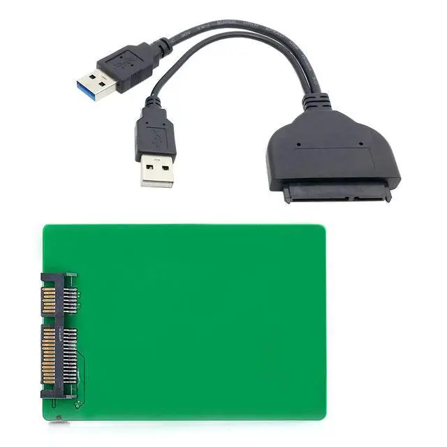 Alt view image 2 of 6 - USB 3.0 to SATA 22pin 2.5 Hard Disk to WD5000MPCK SFF-8784 SATA Express SSD Adapter