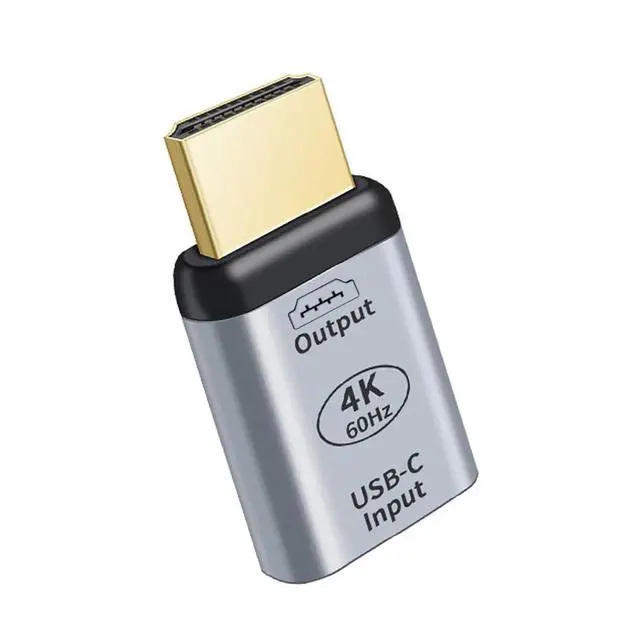 Alt view image 4 of 7 - USB-C Type C Female Source to HDMI Sink HDTV Adapter 4K 60hz 1080p for Tablet & Phone & Laptop