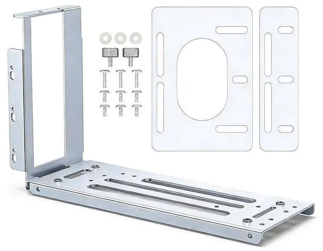 Main image of PCIe x16 Vertical GPU Mount Bracket 90 Degree 2 Slot Graphics Card Case Support PCIe 4.0 for Mid Tower Chassis (White)