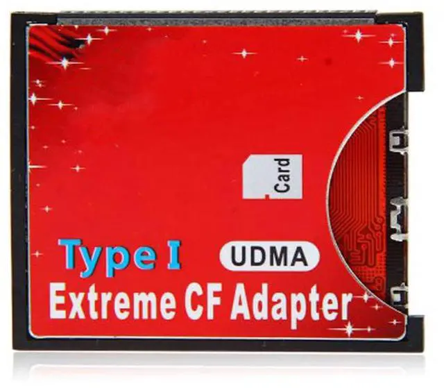 Main image of SD SDHC SDXC to High-Speed Extreme Compact Flash Support CF Type I Adapter for 16/32/64/128 GB