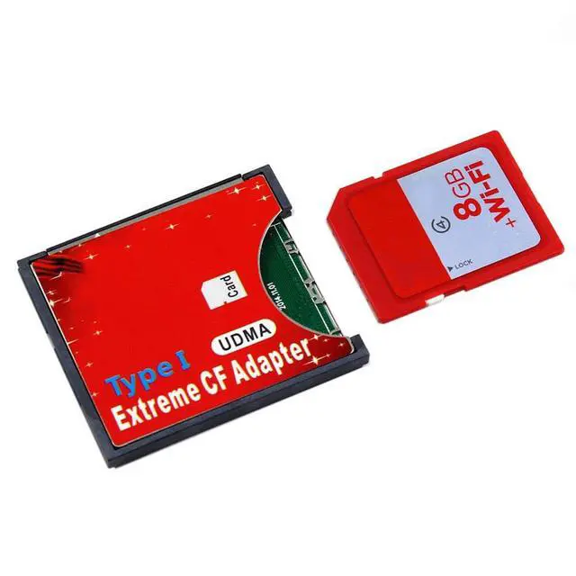 Alt view image 2 of 7 - SD SDHC SDXC to High-Speed Extreme Compact Flash Support CF Type I Adapter for 16/32/64/128 GB