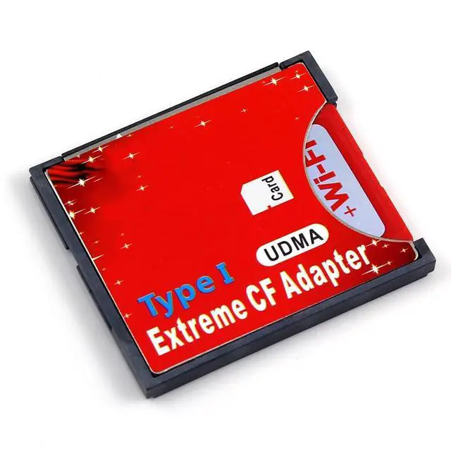Alt view image 7 of 7 - SD SDHC SDXC to High-Speed Extreme Compact Flash Support CF Type I Adapter for 16/32/64/128 GB