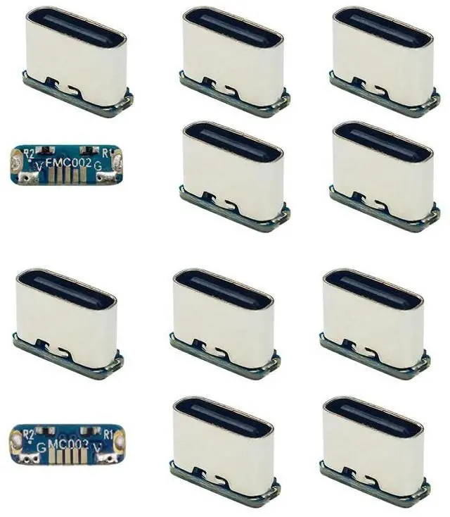 Main image of 10pcs/lot Type DC 5V Power DIY Solder Type-C Female Socket Connector Replace for Micro-USB 5Pin Female SMT