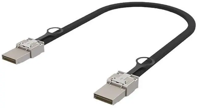 Main image of CDFP to CDFP 16x PCIe 5.0 Cable 32GT/s, 29AWG SAS, 120Pin CDFP Male Connector, Extended Sidebands (RC to NRC), Industrial Grade -40°C~+85°C, 0.5A, 30V (1m/39.37in)