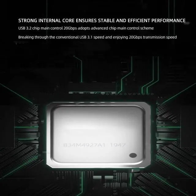 Alt view image 4 of 6 - M.2 NVMe to USB 3.2 Front Panel Expansion Card Type-E+C 10Gbps*2 / 20Gbps High Speed, Aluminum Case with 4-Layer PCB (PH6603PLUS, 20Gbps*1)