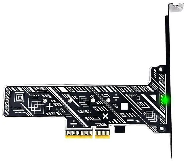 Main image of PH4215L M2 Mkey SSD to PCIe 5.0 x4 Adapter Card M Key Expansion Compatible with M.2 NVMe 2230 2242 2260 2280 22110 SSD (Full-Height Baffle)