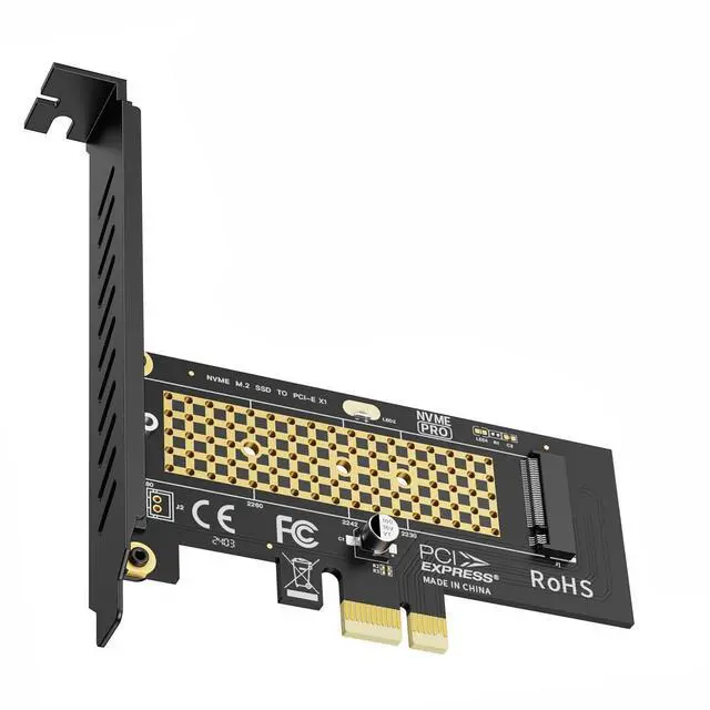Main image of PCIE to M.2 NVMe B+M Key Expansion Card High Speed Support NVMe 2230 2240 2260 2280 SSD Support PCIe X4 X8 X16 (PCIe4.0 x1 Card)