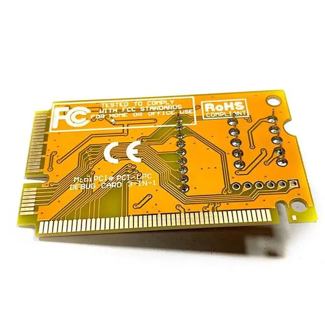 Alt view image 5 of 5 - Mini PCIe Laptop Motherboard Diagnostic Card PCIe Post Test Card for Notebook Motherboard Fault Detection and Hardware Troubleshooting